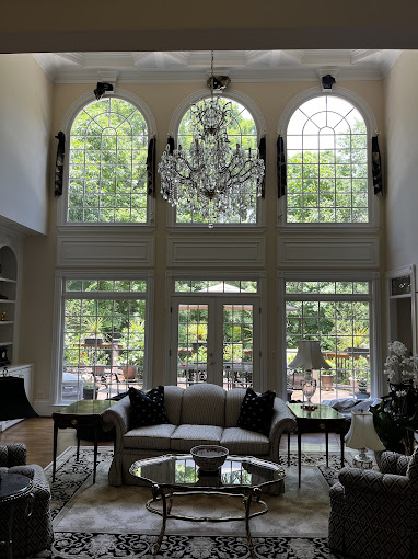 Streak-free residential window after cleaning